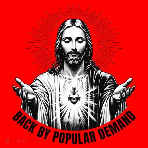 Jesus Is Back By Popular Demand Santa Hat