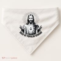 Jesus Is Back By Popular Demand USA-Made Doggie Bandana thumb 0