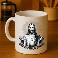 Jesus Is Back By Popular Demand Coffee Mug thumb 4