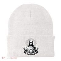 Jesus Is Back By Popular Demand Beanie thumb 0
