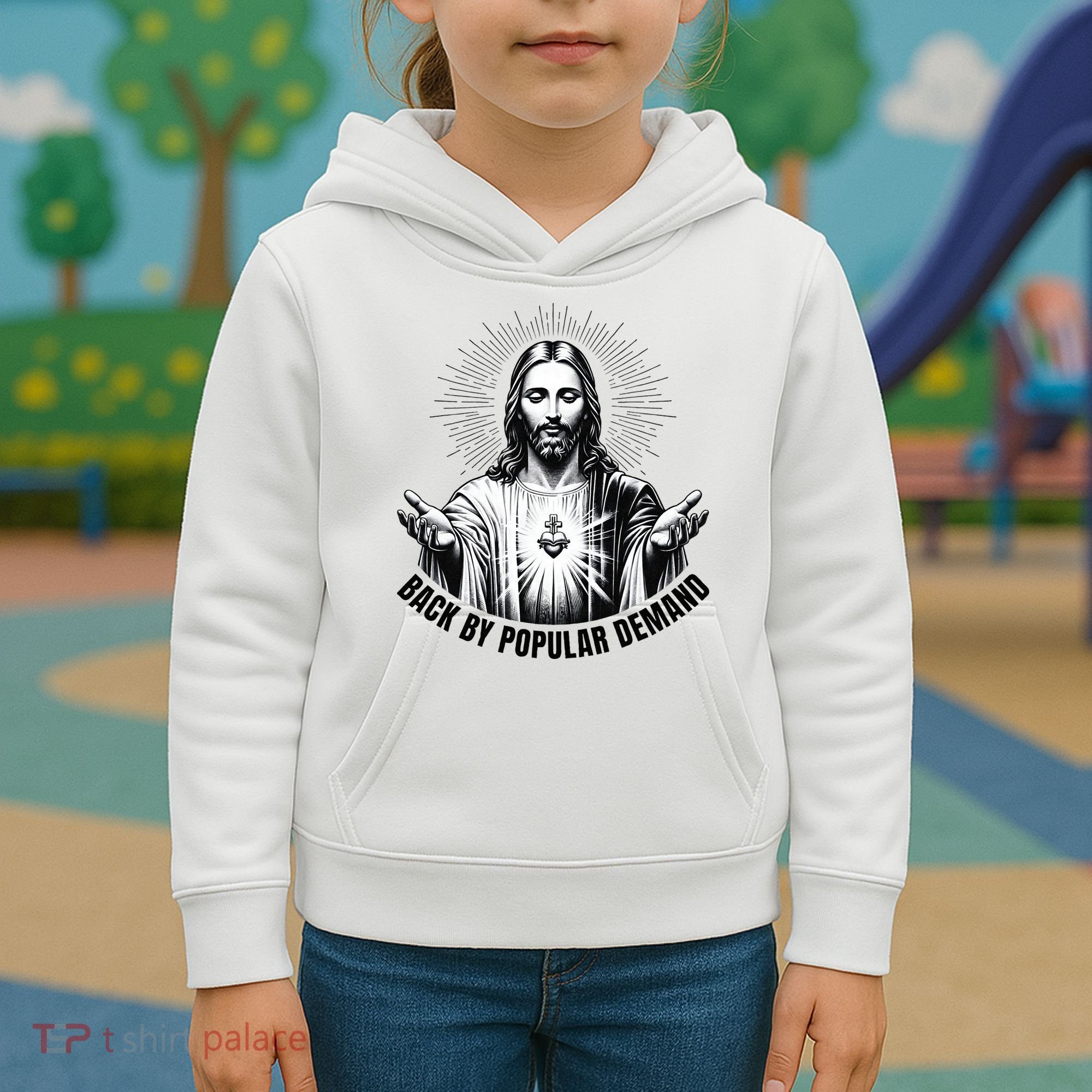 Jesus Is Back By Popular Demand Kids Hoodie