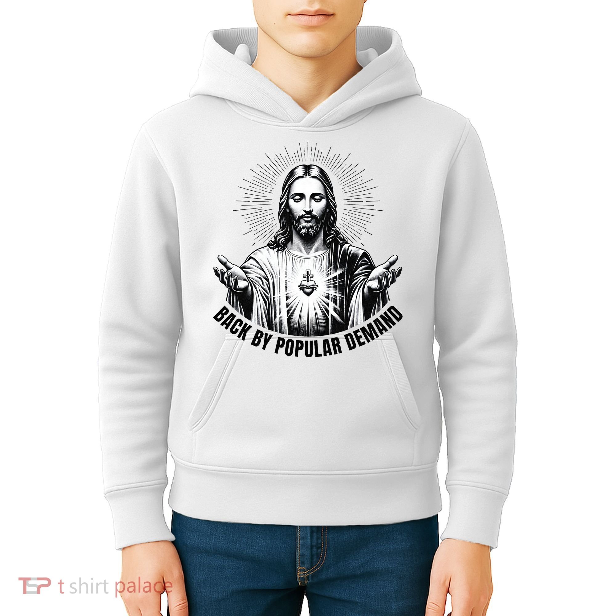 Jesus Is Back By Popular Demand Kids Hoodie