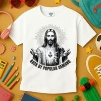 Jesus Is Back By Popular Demand Kids T-Shirt thumb 3