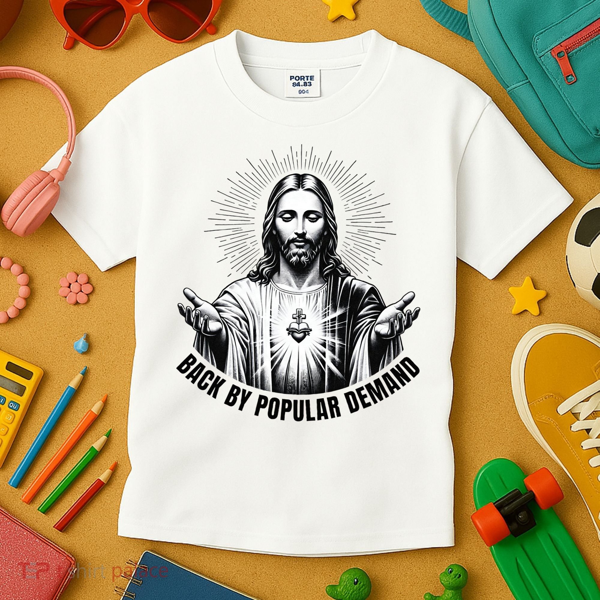 Jesus Is Back By Popular Demand Kids T-Shirt