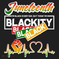 Juneteenth I'm Black Every Day But Today I'm Blackity Black Women's Sweatshirt thumb 2