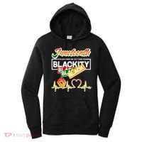 Juneteenth I'm Black Every Day But Today I'm Blackity Black Women's Hoodie thumb 0