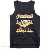 Juneteenth I'm Black Every Day But Today I'm Blackity Black Tank Top thumb 0