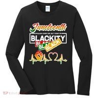 Juneteenth I'm Black Every Day But Today I'm Blackity Black Women's Long Sleeve Shirt thumb 0