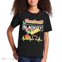 Juneteenth I'm Black Every Day But Today I'm Blackity Black Kids T-Shirt thumb 2