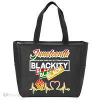 Juneteenth I'm Black Every Day But Today I'm Blackity Black Tote Bag thumb 0