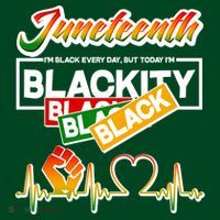 Juneteenth I'm Black Every Day But Today I'm Blackity Black Women's T-Shirt thumb 6