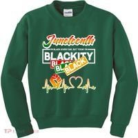Juneteenth I'm Black Every Day But Today I'm Blackity Black Kids Sweatshirt thumb 0