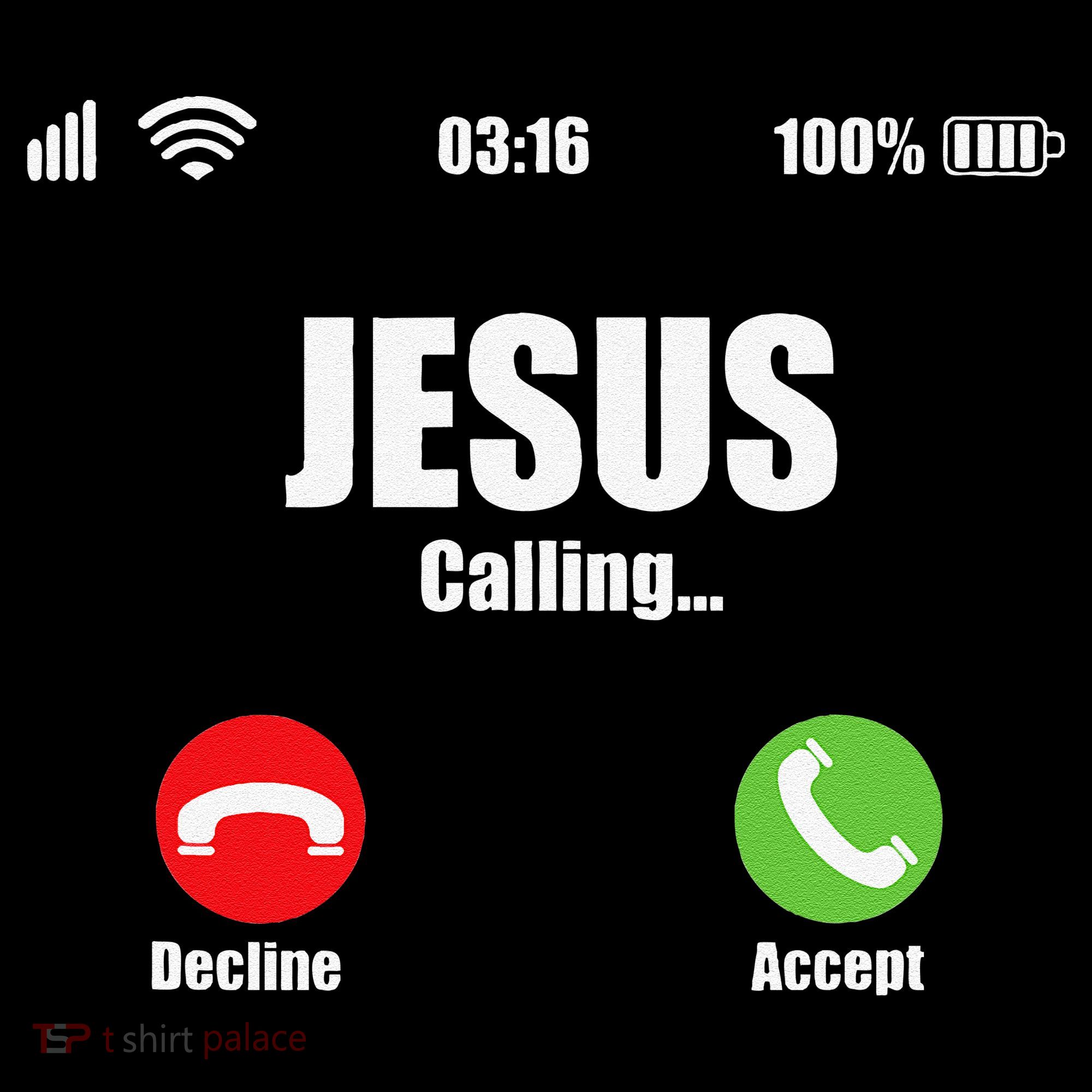 Jesus Is Calling Christian Cross Modern Believe Women's Hoodie