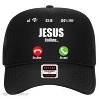 Jesus Is Calling Christian Cross Modern Believe Hat thumb 0