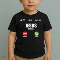Jesus Is Calling Christian Cross Modern Believe Toddler T-Shirt thumb 2
