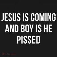 Jesus Is Coming And Boy Is He Pissed Women's Hoodie thumb 2