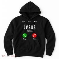 Jesus Is Calling Christian T Hoodie thumb 0