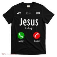 Jesus Is Calling Christian T T-Shirt thumb 0