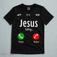 Jesus Is Calling Christian T T-Shirt thumb 5