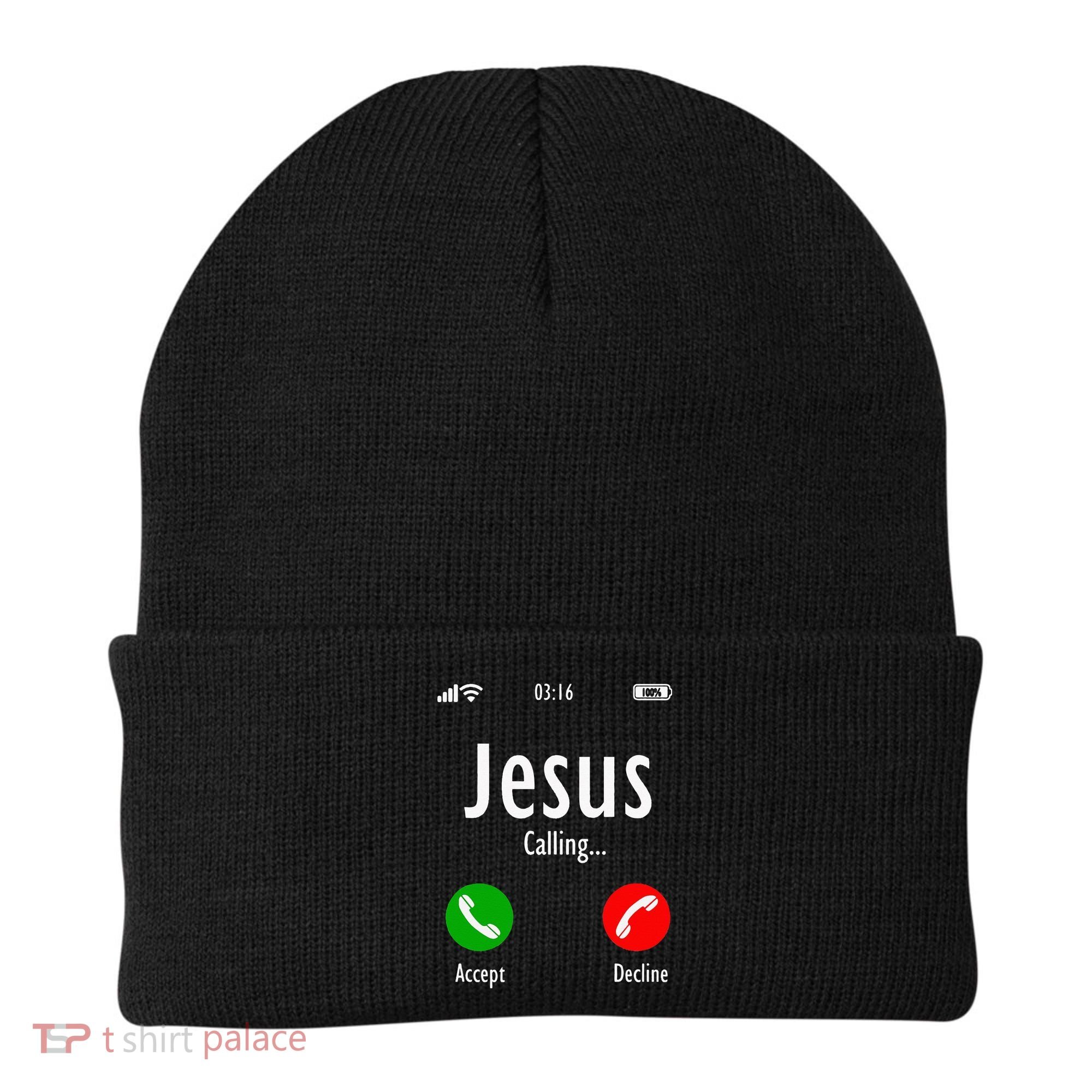 Jesus Is Calling Christian T Beanie