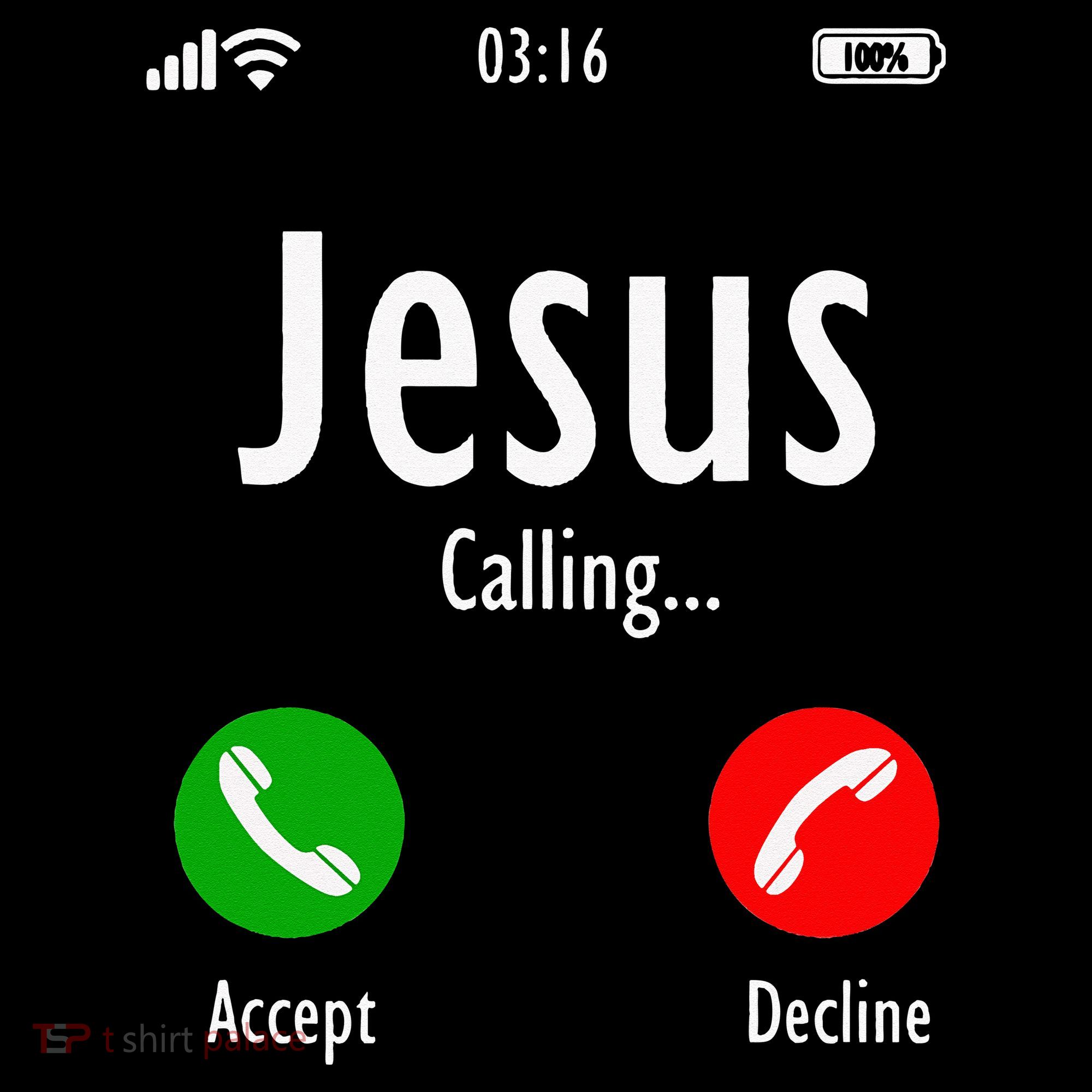 Jesus Is Calling Christian T Baby Bodysuit