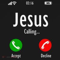 Jesus Is Calling Christian T Kids Long Sleeve Shirt thumb 2