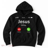 Jesus Is Calling Christian Hoodie thumb 0