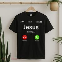 Jesus Is Calling Christian T-Shirt thumb 2