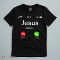 Jesus Is Calling Christian T-Shirt thumb 5