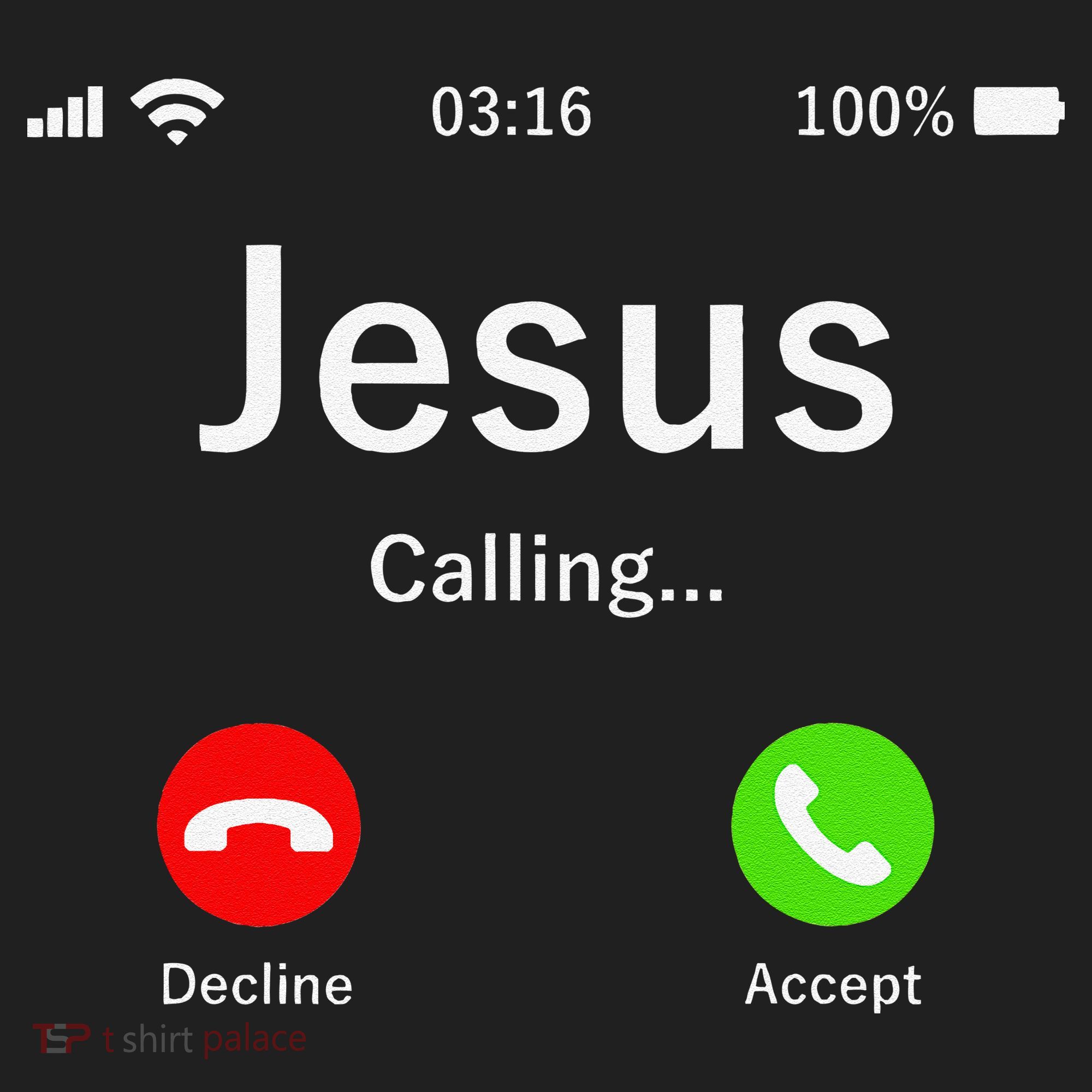 Jesus Is Calling Christian Beanie