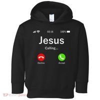 Jesus Is Calling Christian Toddler Hoodie thumb 0