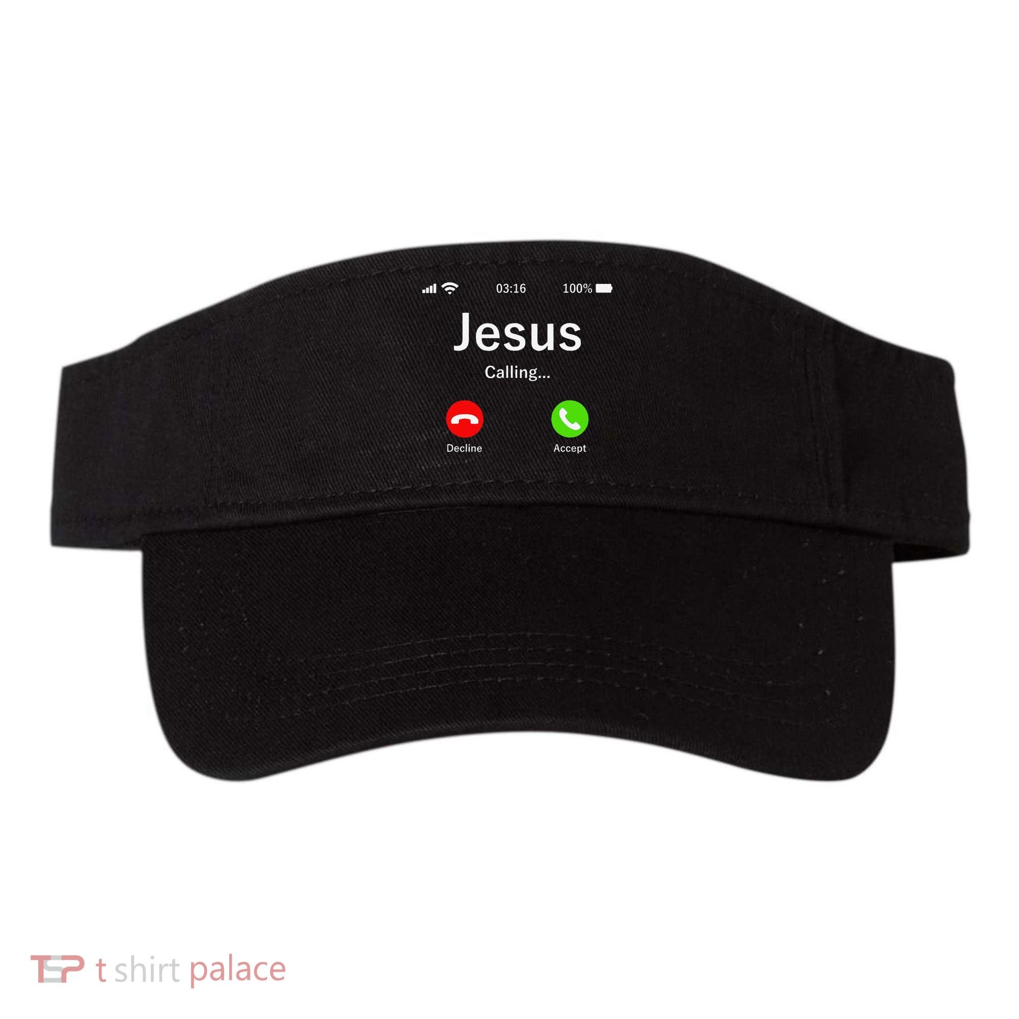 Jesus Is Calling Christian Visor