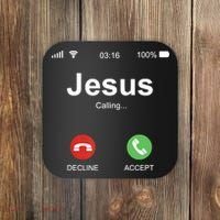 Jesus Is Calling Funny Christian Gifts For Men Women Coaster thumb 0