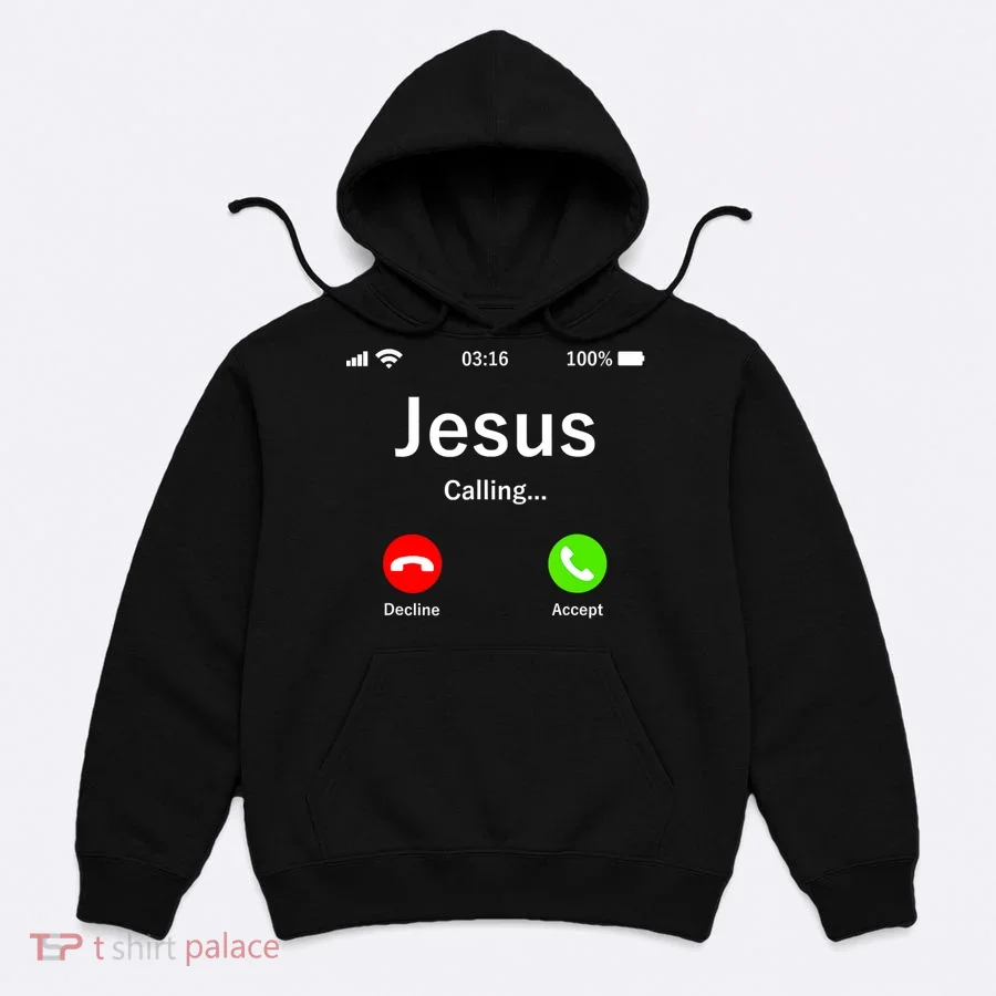 Jesus Is Calling Christian Hoodie
