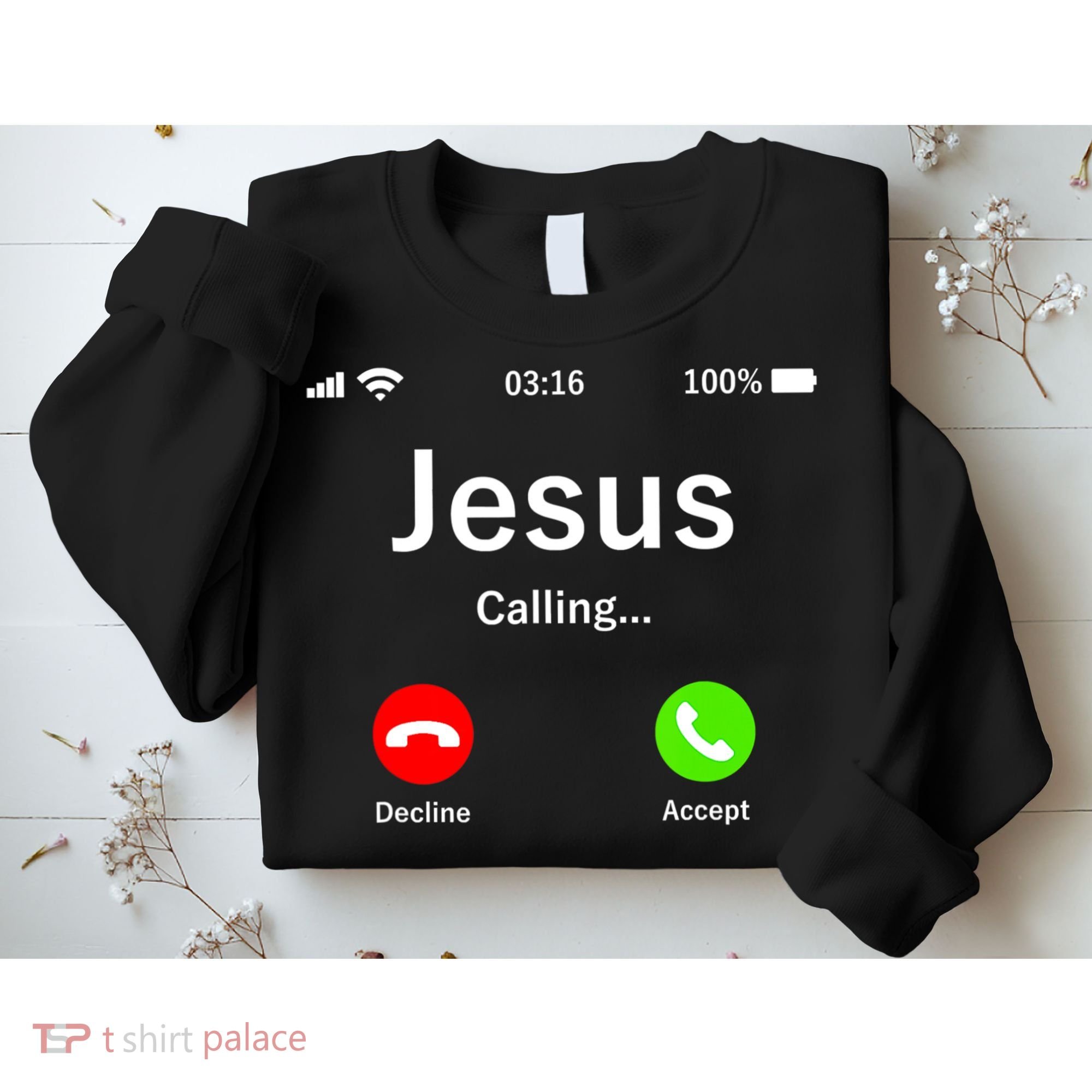 Jesus Is Calling Christian Sweatshirt