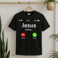 Jesus Is Calling Christian T-Shirt thumb 2