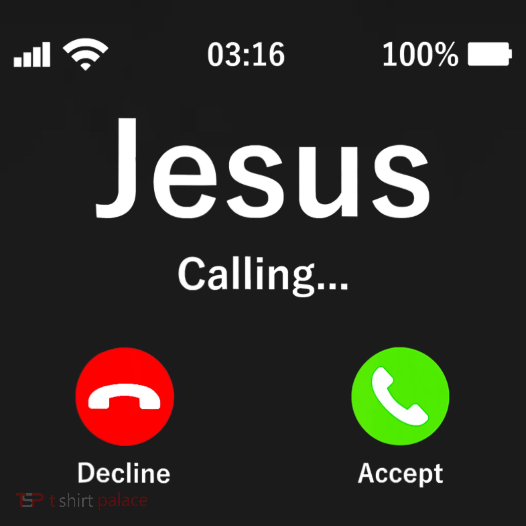 Jesus Is Calling Christian Button