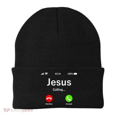 Jesus Is Calling Christian Beanie