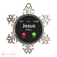Jesus Is Calling Christian Ornament thumb 0