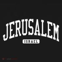 Jerusalem Israel College University Style Long Sleeve Shirt thumb 2