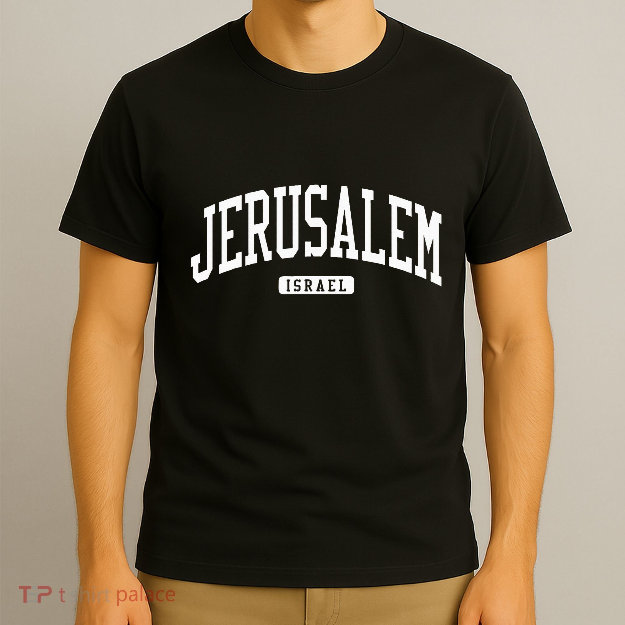 Jerusalem Israel College University Style T-Shirt
