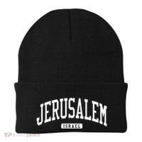 Jerusalem Israel College University Style Beanie thumb 0