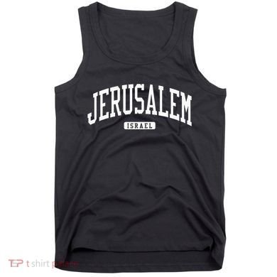 Jerusalem Israel College University Style Tank Top