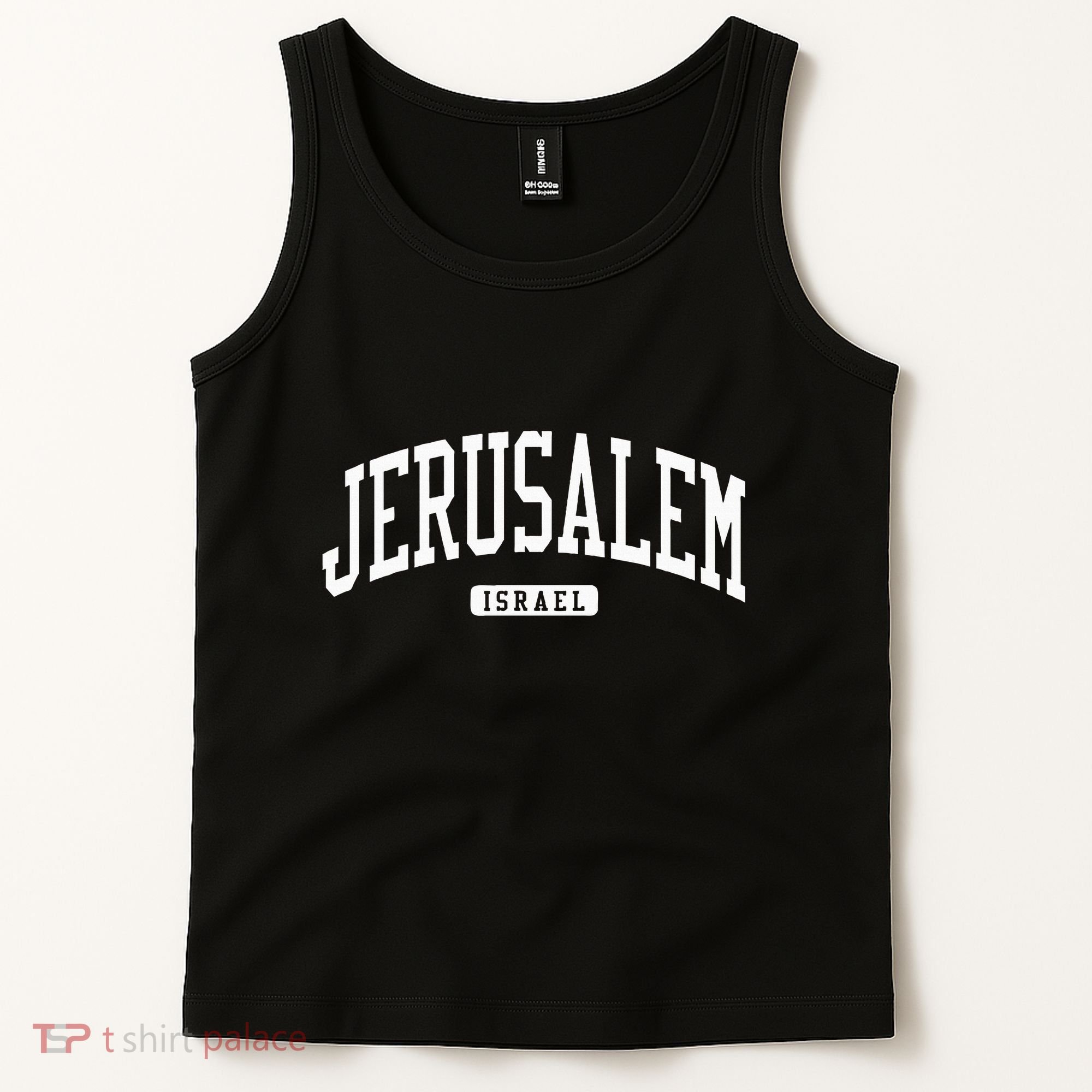 Jerusalem Israel College University Style Tank Top