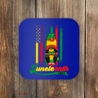 Junenth Independence Celebration Gift Coaster thumb 0