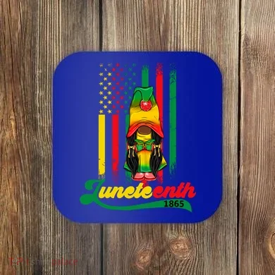 Junenth Independence Celebration Gift Coaster