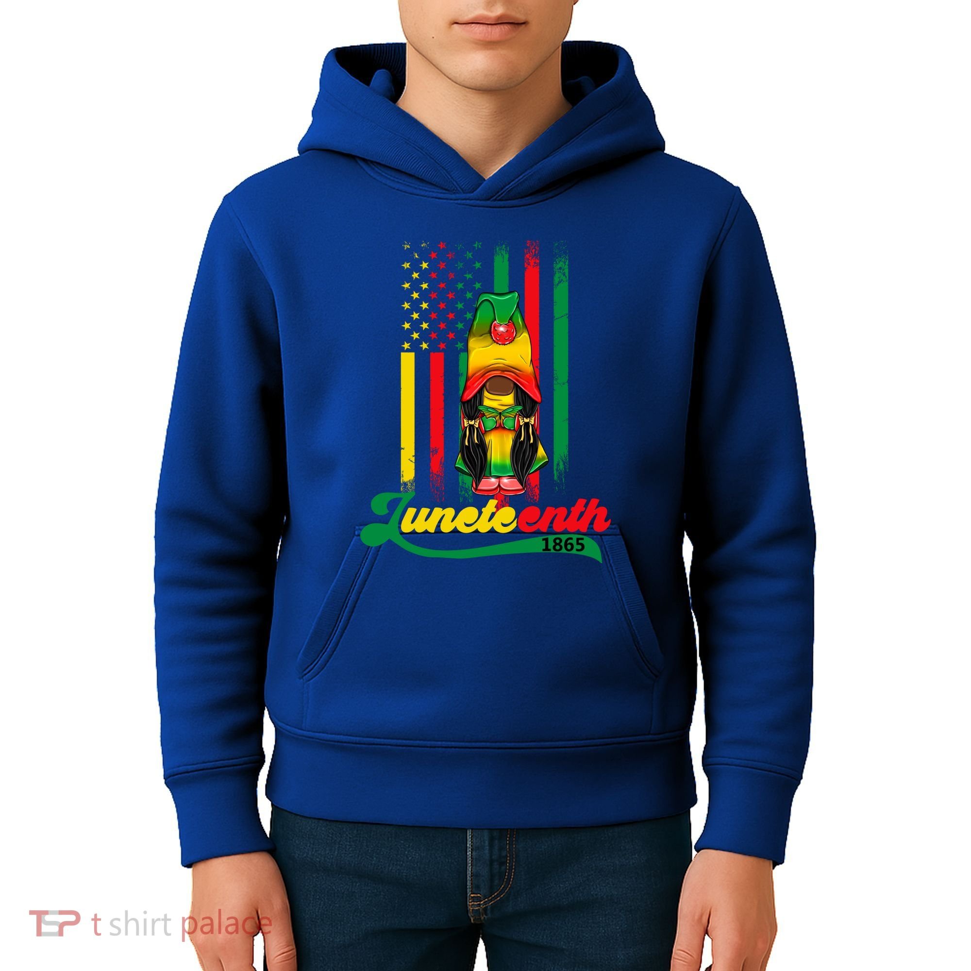 Junenth Independence Celebration Gift Kids Hoodie