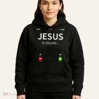 Jesus Is Calling Christian Hoodie thumb 5