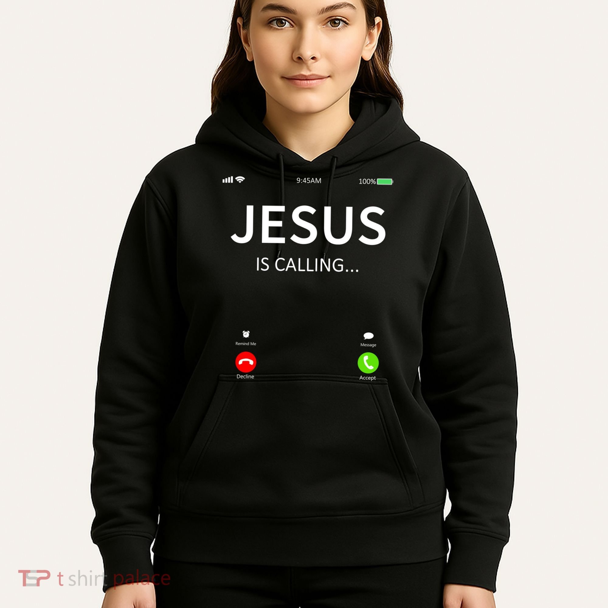 Jesus Is Calling Christian Hoodie