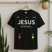 Jesus Is Calling Christian T-Shirt thumb 2